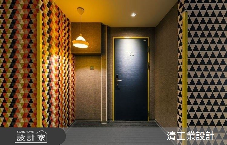 位於台北鬧區西門町的「Click Hotel」,為了呼應年輕