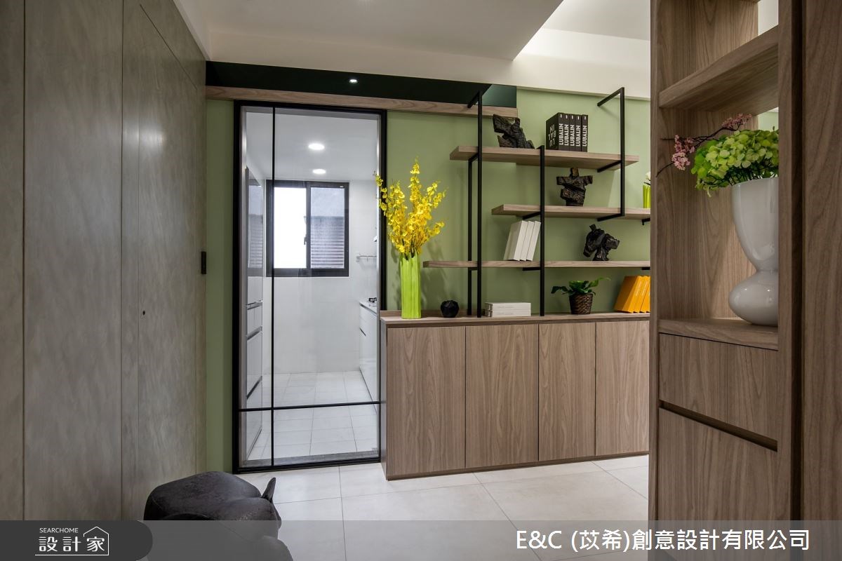 22 坪單層住宅,為了營造無壓的療癒感,選用清爽自然