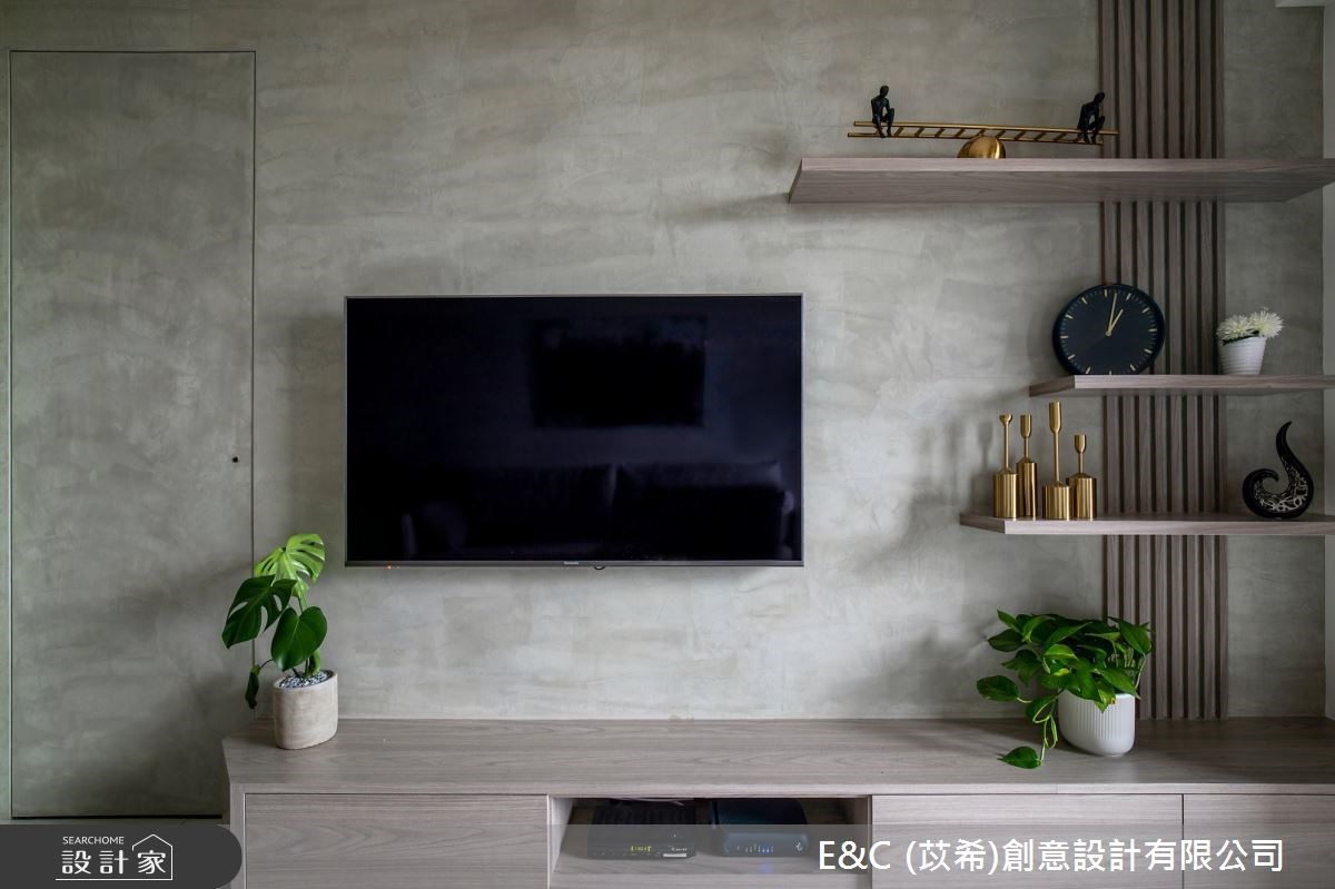 22 坪單層住宅,為了營造無壓的療癒感,選用清爽自然