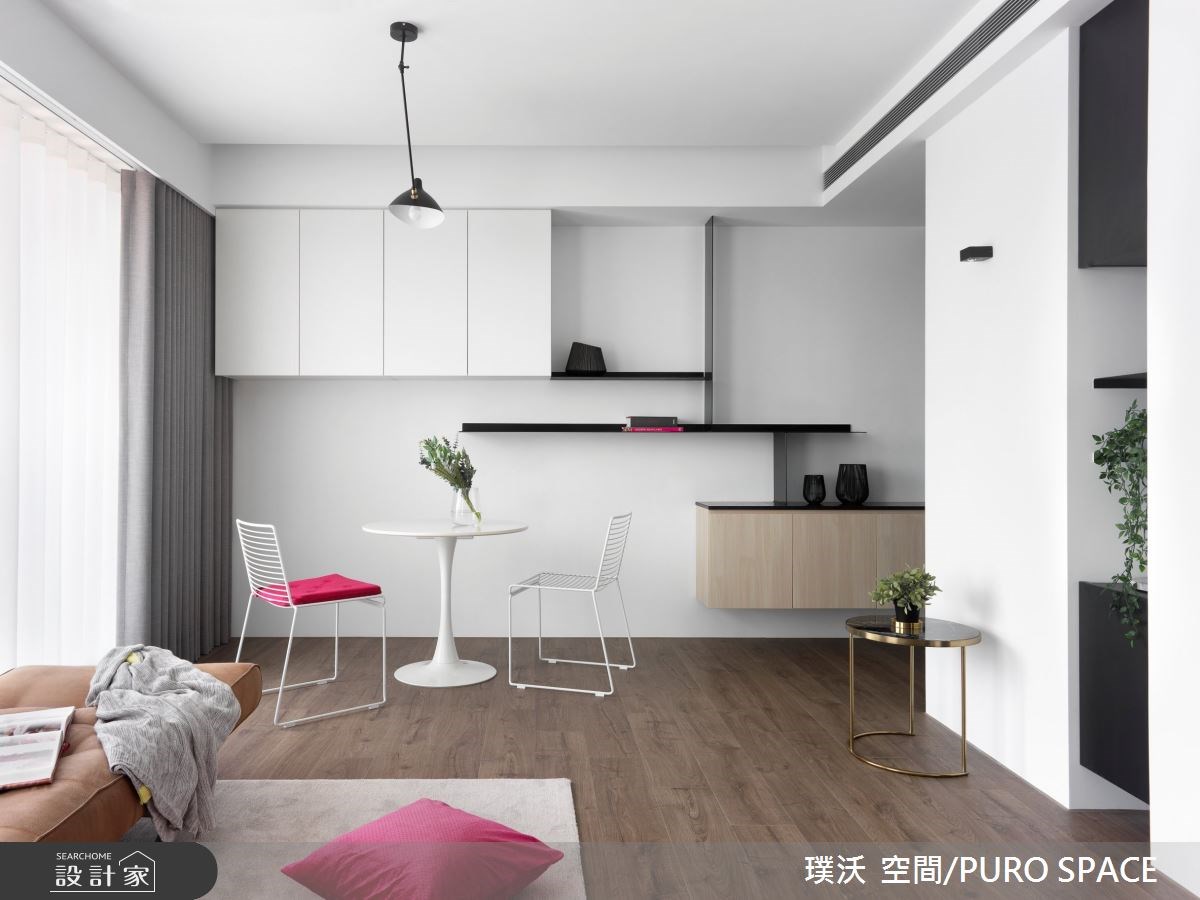 斷捨離的極簡住家,意味著將空間徹底簡約化,留下最貼