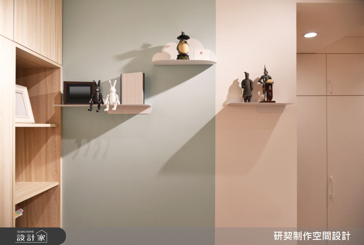 20 坪中古屋,設計師將其改造為北歐風居宅,並依循屋