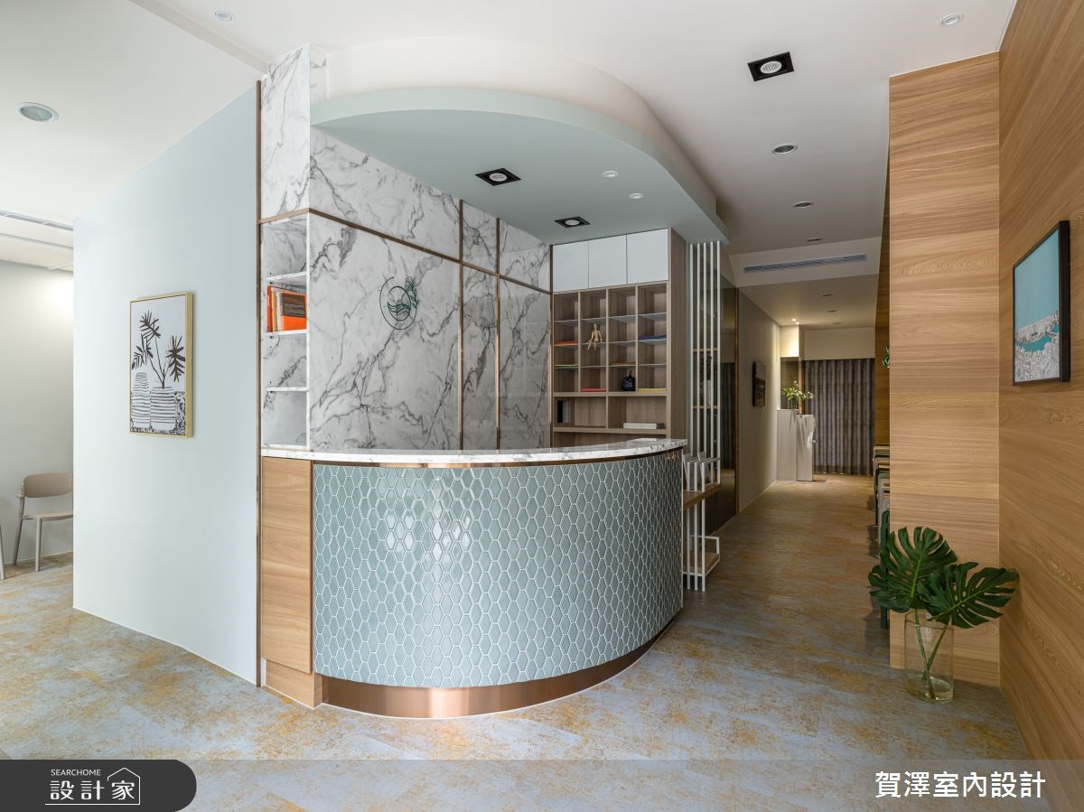 顛覆一般對於中醫診所的傳統印象,22 坪的北歐風中古