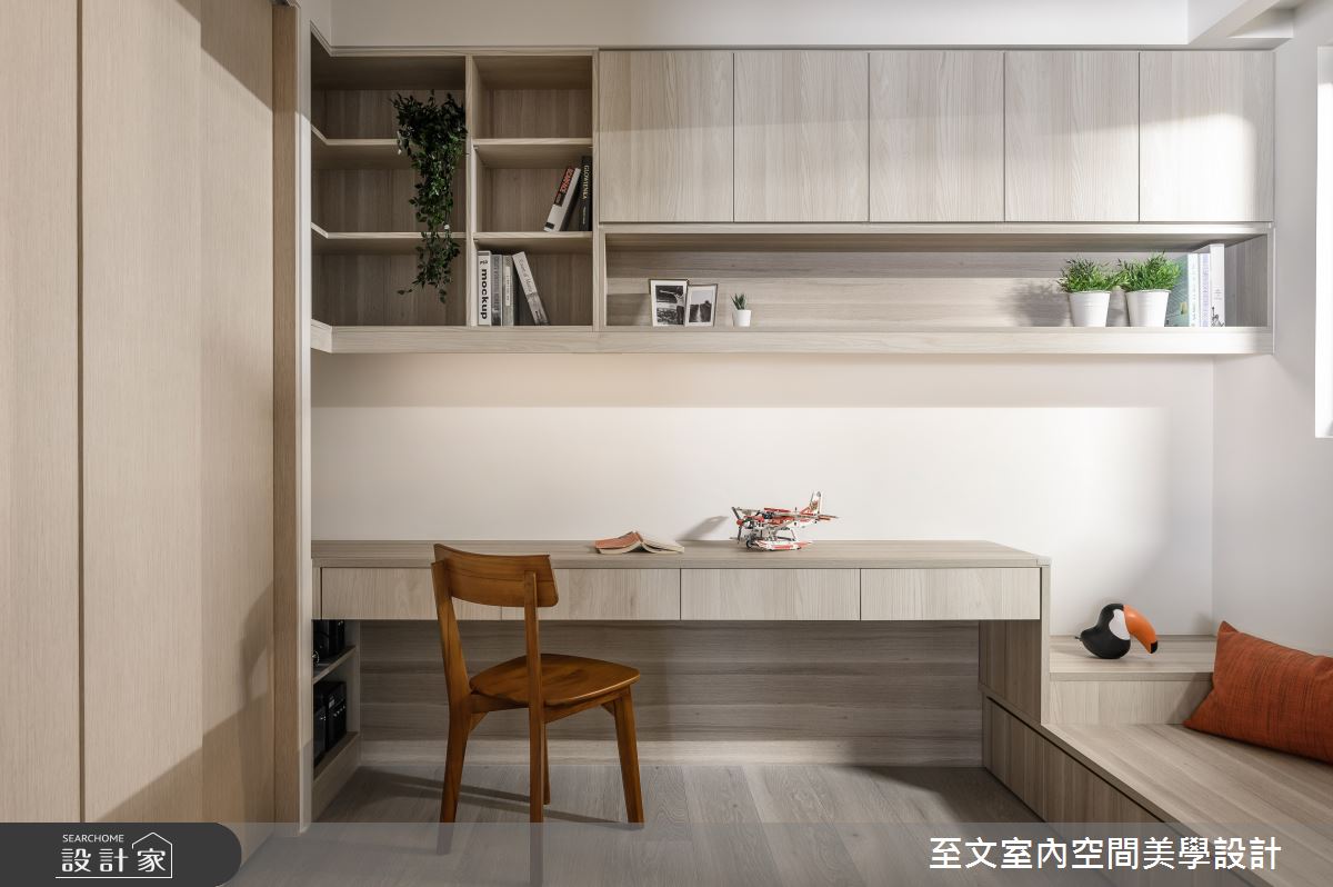 35坪的中古屋空間,屋主期待住宅可達到放鬆心情效果,