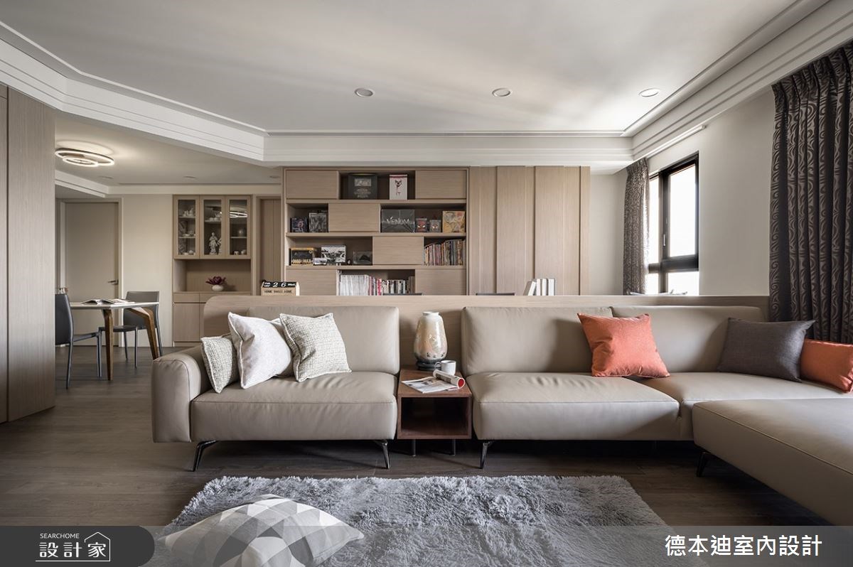 二度找上德本迪設計的夫妻,第二間 37 坪住宅為毛胚屋