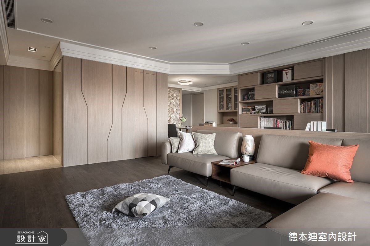二度找上德本迪設計的夫妻,第二間 37 坪住宅為毛胚屋