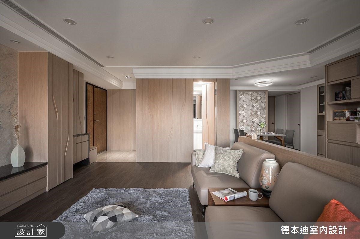 二度找上德本迪設計的夫妻,第二間 37 坪住宅為毛胚屋