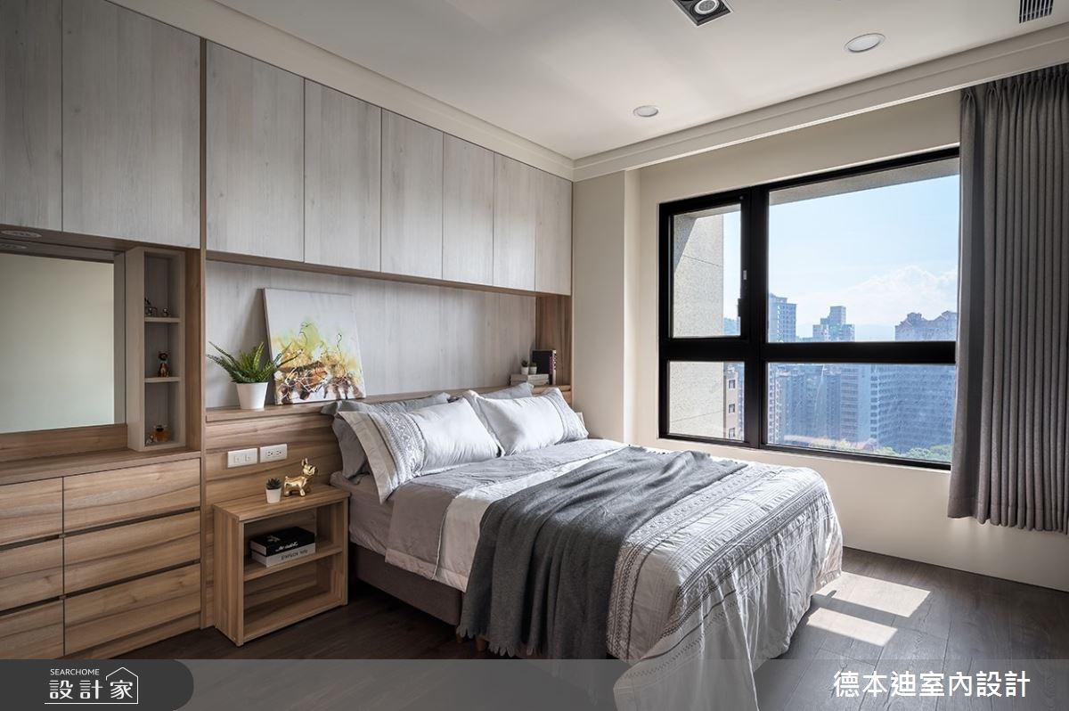 二度找上德本迪設計的夫妻,第二間 37 坪住宅為毛胚屋