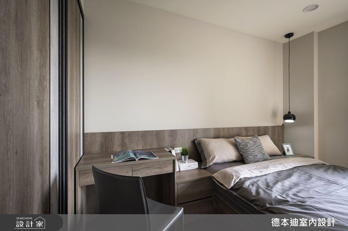 二度找上德本迪設計的夫妻,第二間 37 坪住宅為毛胚屋