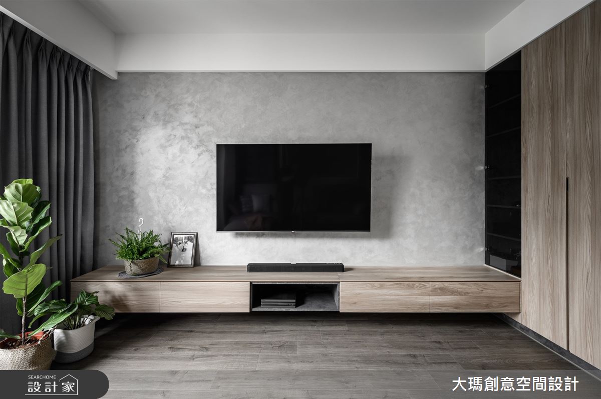 36 坪現代風居家,前身為中古屋,設計師將將舊有裝修