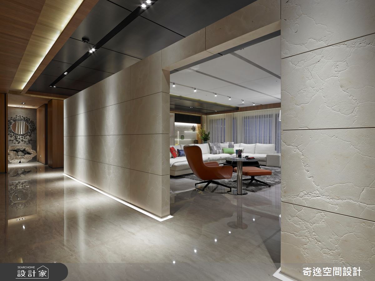 202 坪豪宅預售時曾做過客變,但仍展現不出大宅氣勢與