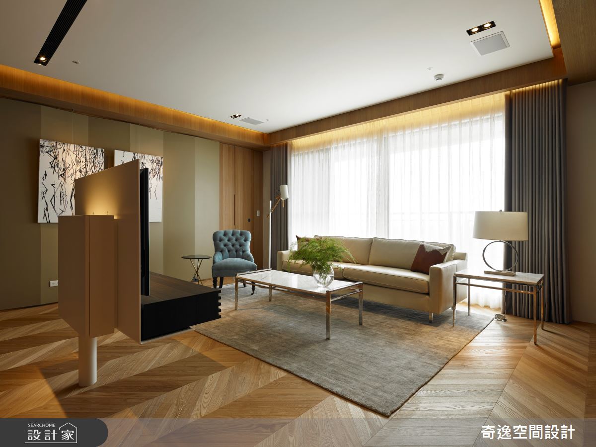202 坪豪宅預售時曾做過客變,但仍展現不出大宅氣勢與