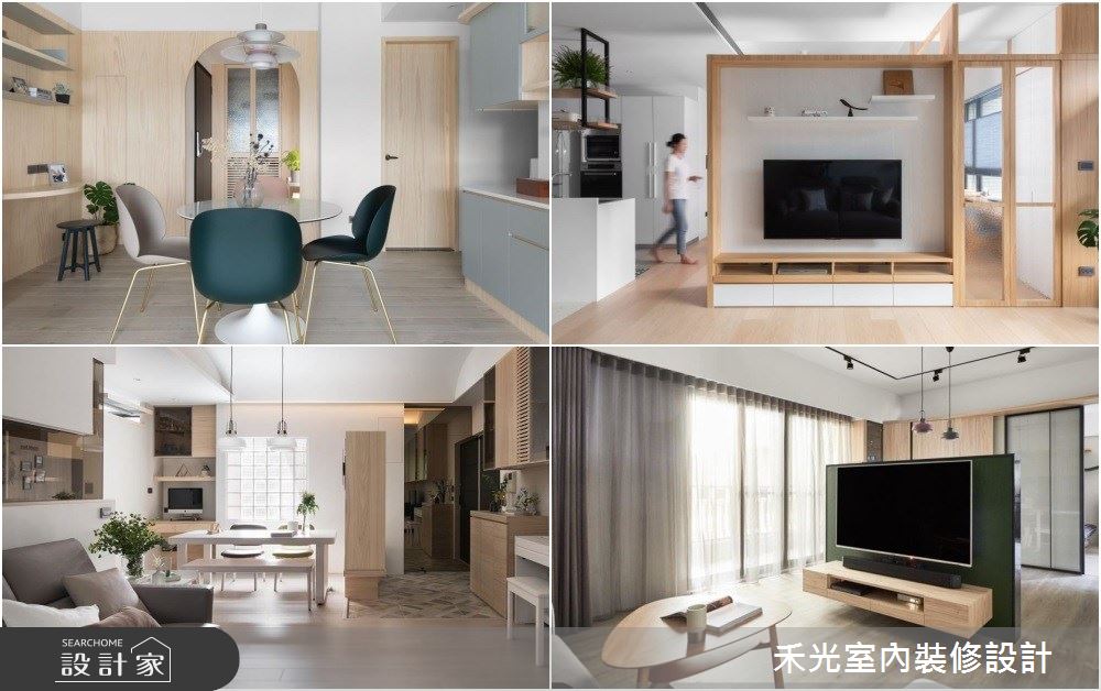 木頭是自然界最常被運用於空間設計的建材之一,略為粗
