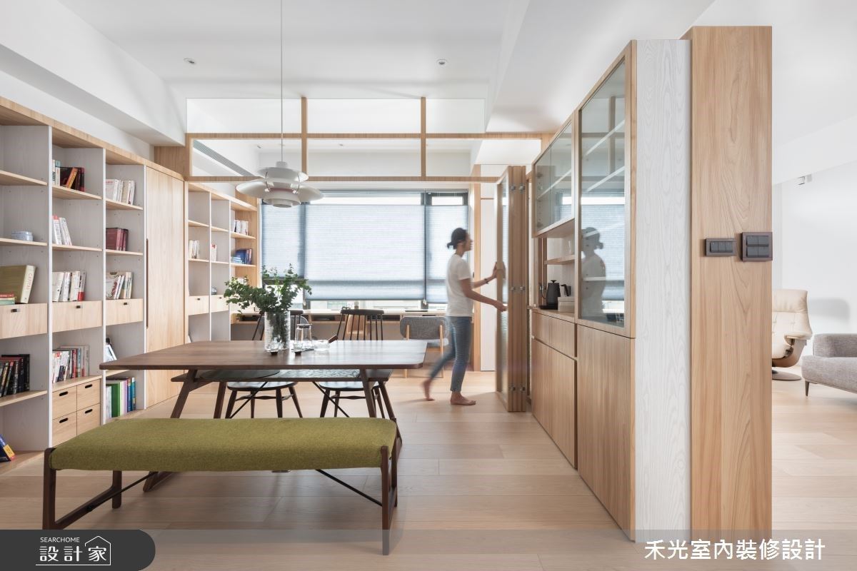 木頭是自然界最常被運用於空間設計的建材之一,略為粗