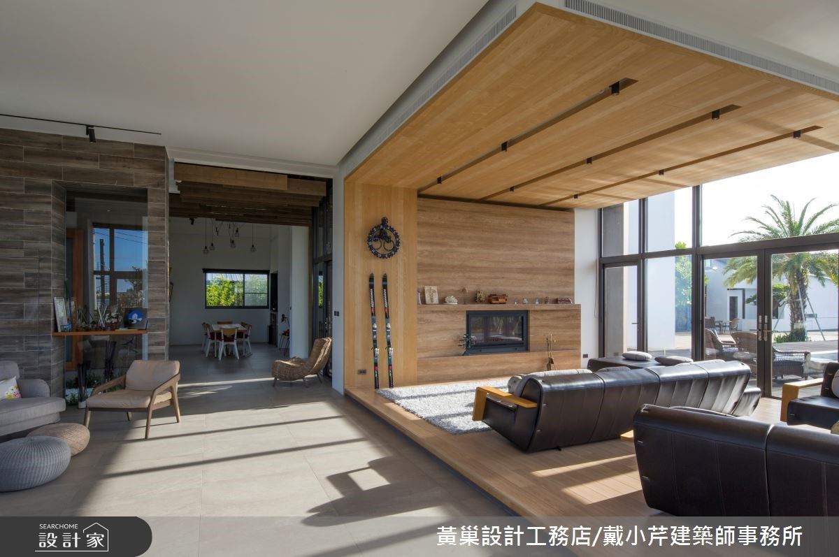 熱愛戶外運動的屋主,找上對建築高度熱情的黃建華設計
