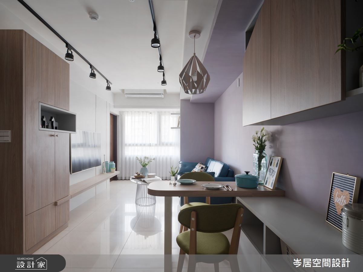15坪單層住宅,因屋況的明亮度不足、坪數不大,設計團