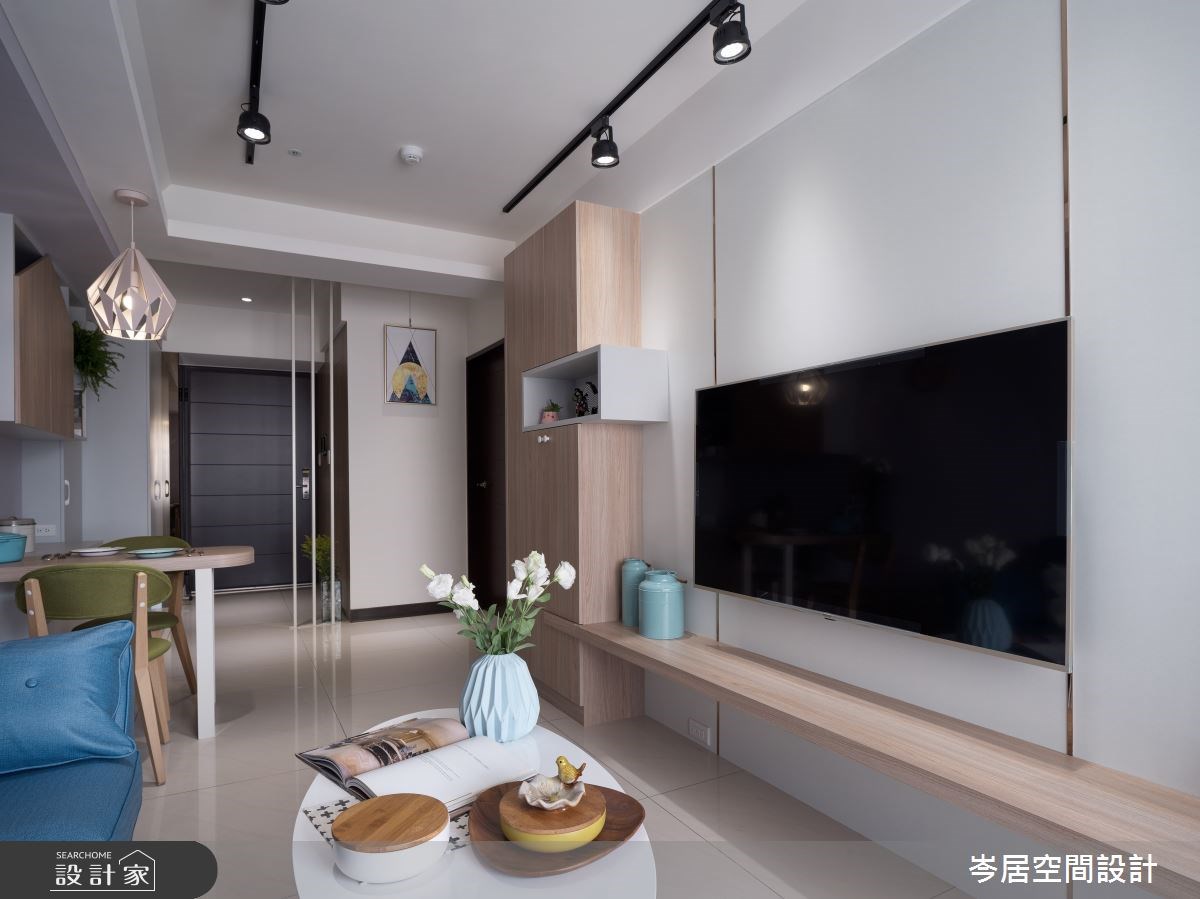 15坪單層住宅,因屋況的明亮度不足、坪數不大,設計團