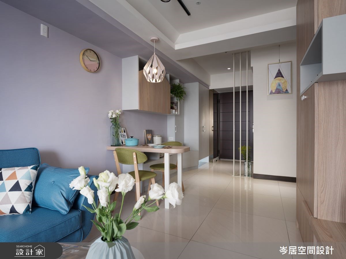 15坪單層住宅,因屋況的明亮度不足、坪數不大,設計團