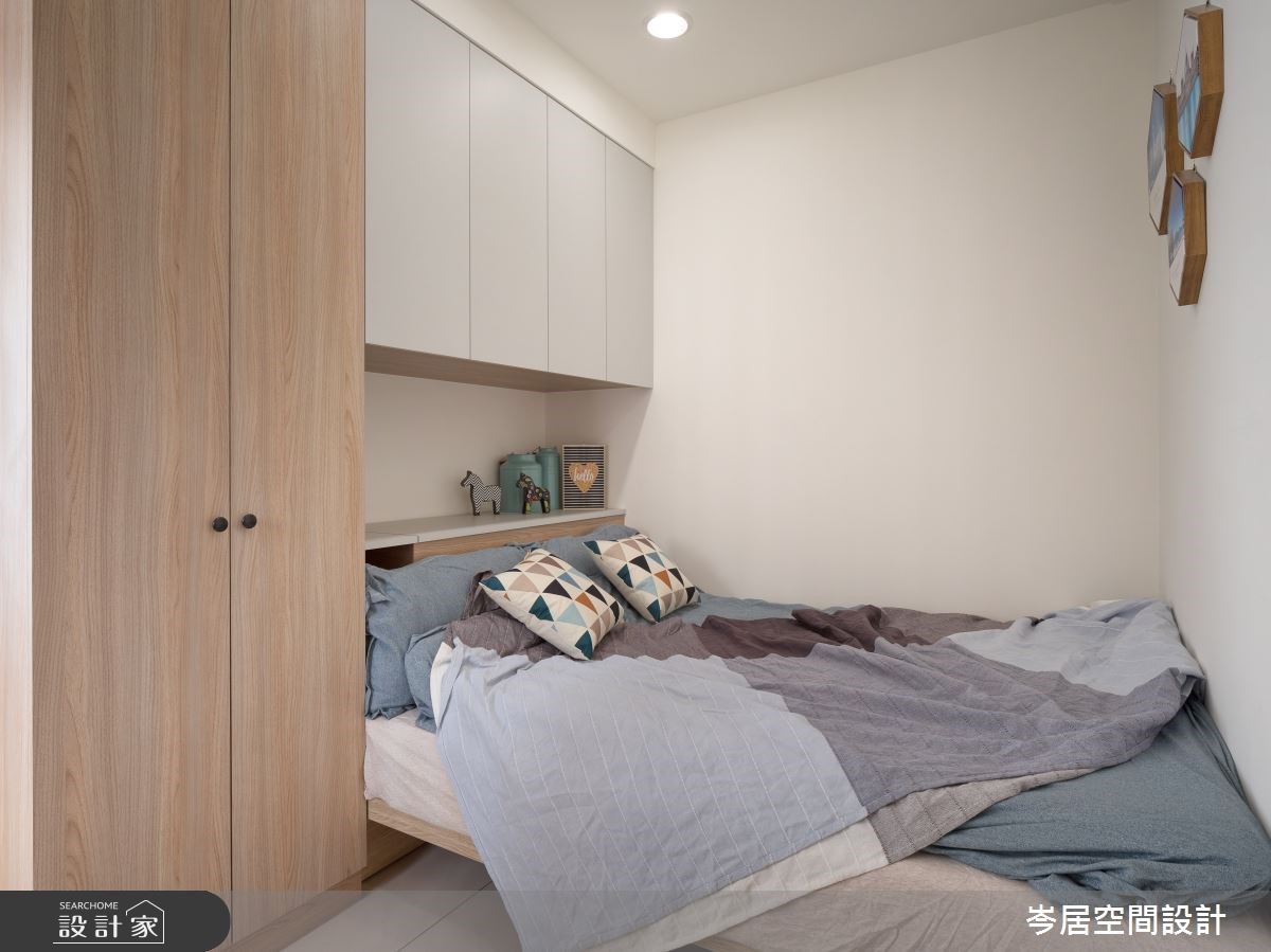 15坪單層住宅,因屋況的明亮度不足、坪數不大,設計團