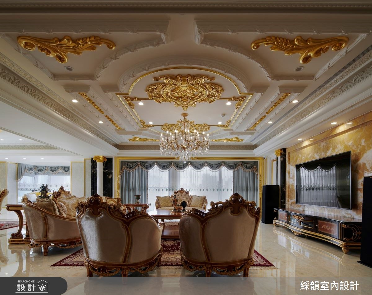 跨越世紀的設計巧思,綵韻室內設計將 200 坪大的毛胚
