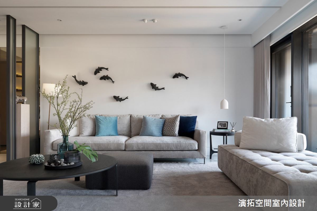 生活動線的流暢,不在於是否有隔間或牆面的阻擋,而在