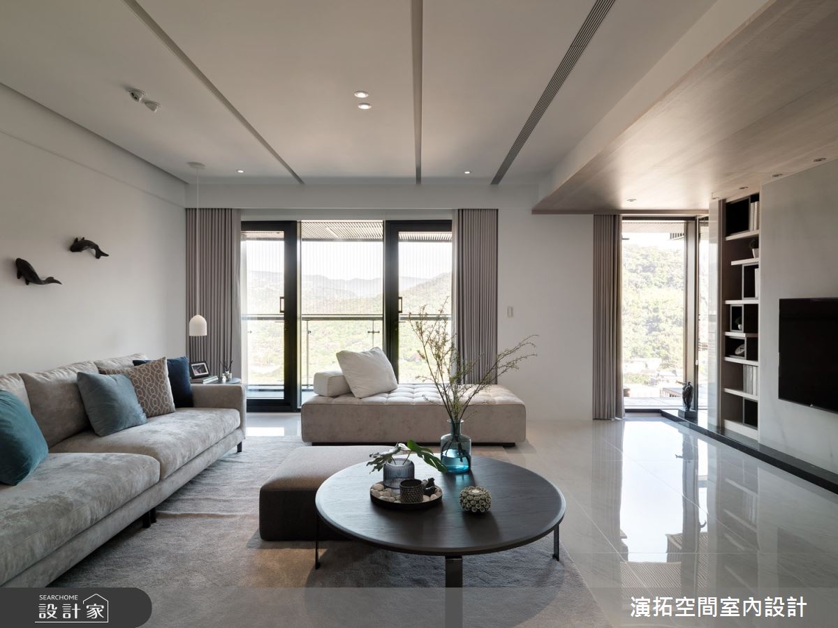 生活動線的流暢,不在於是否有隔間或牆面的阻擋,而在