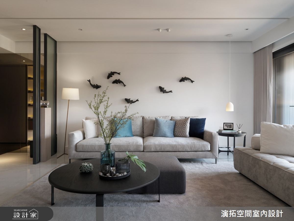 生活動線的流暢,不在於是否有隔間或牆面的阻擋,而在