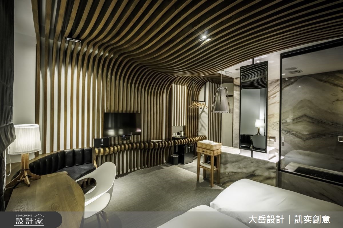 位於台中的伯達行旅以奇幻旅程作為旅館主軸,他們找來