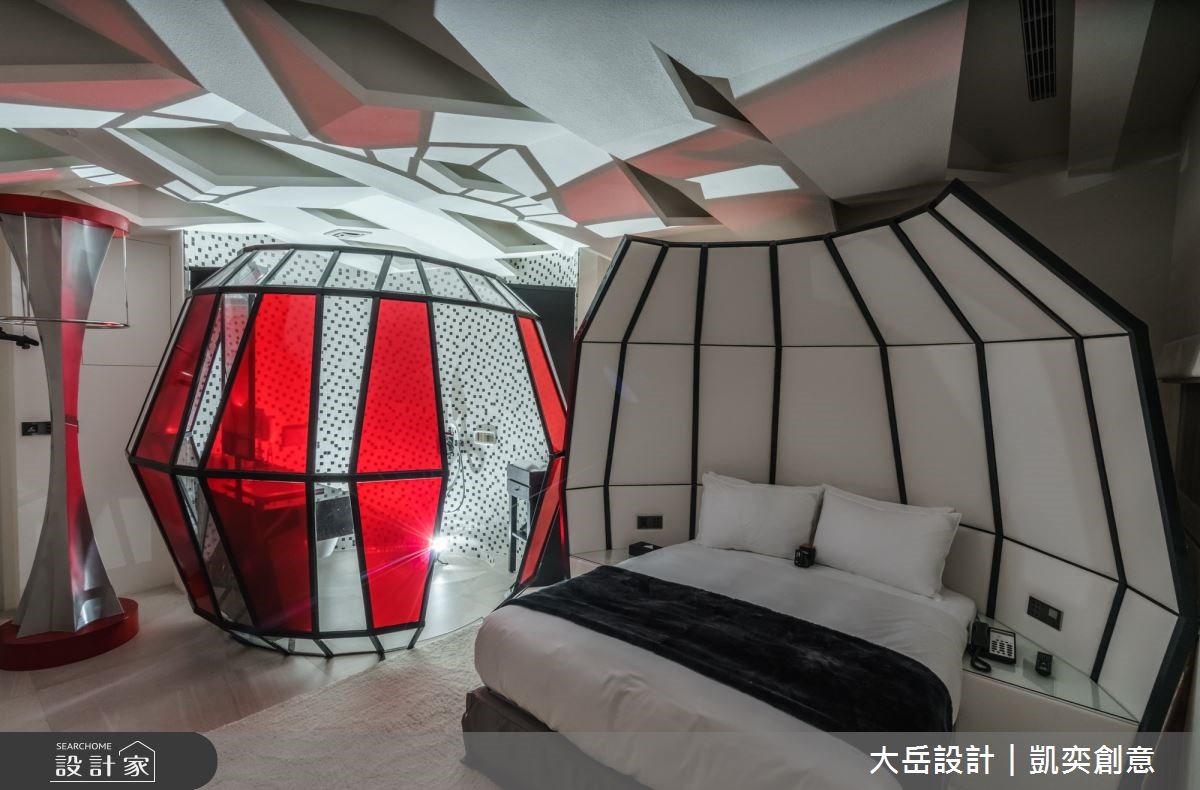 位於台中的伯達行旅以奇幻旅程作為旅館主軸,他們找來