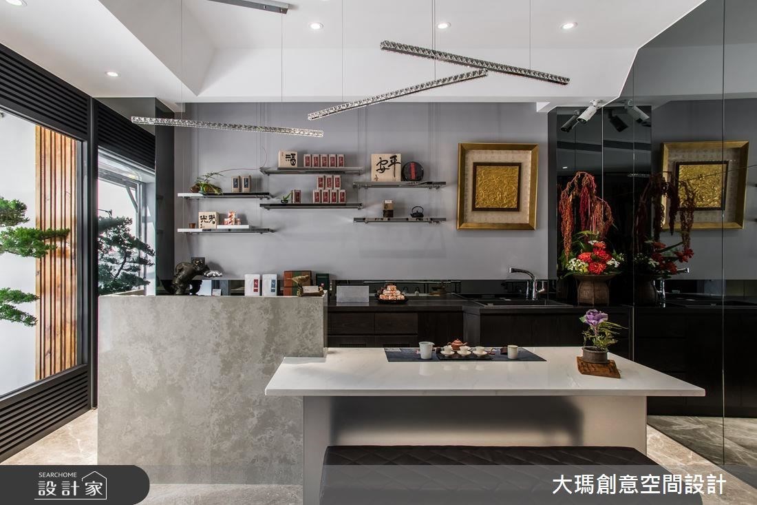 86.4坪透天別墅一樓為茶行店面,二到七樓為住宅空間,