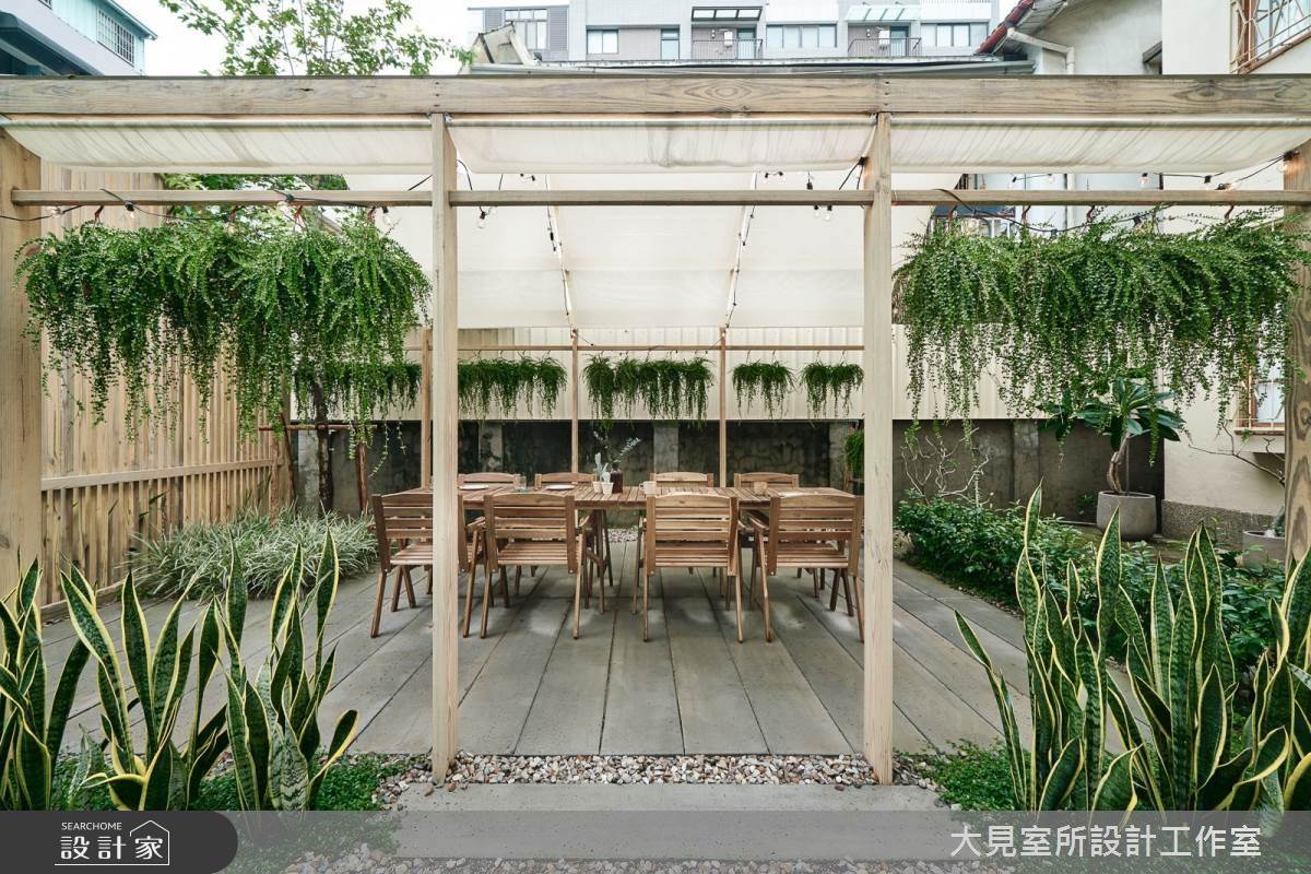 這處位於台中的早午餐店「home home」,由47坪的日式