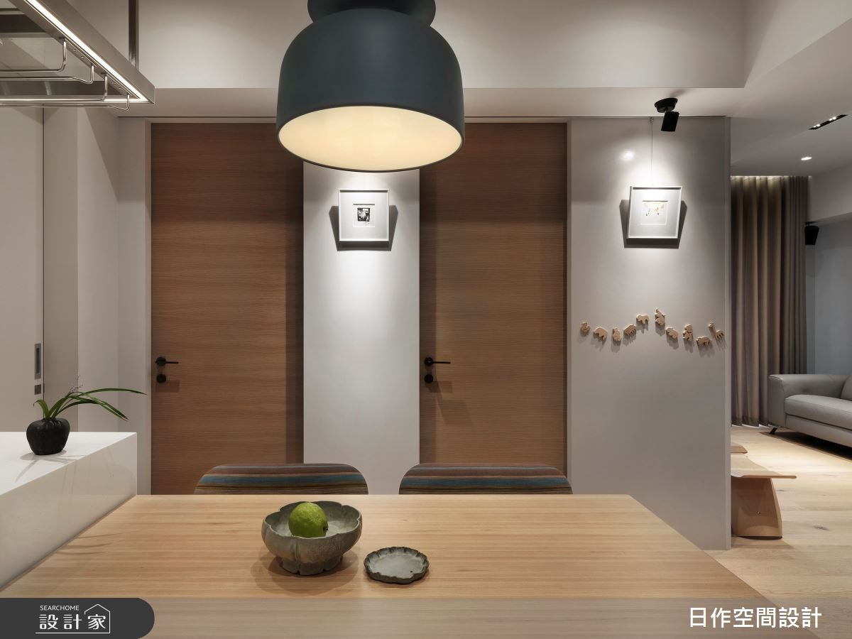 17.4坪單層宅邸,從預售屋客變時期就請來設計團隊,在