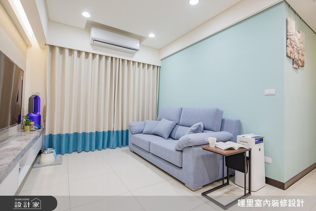 屋主身為護士,處於忙碌的工作生活,希望回到家能卸下
