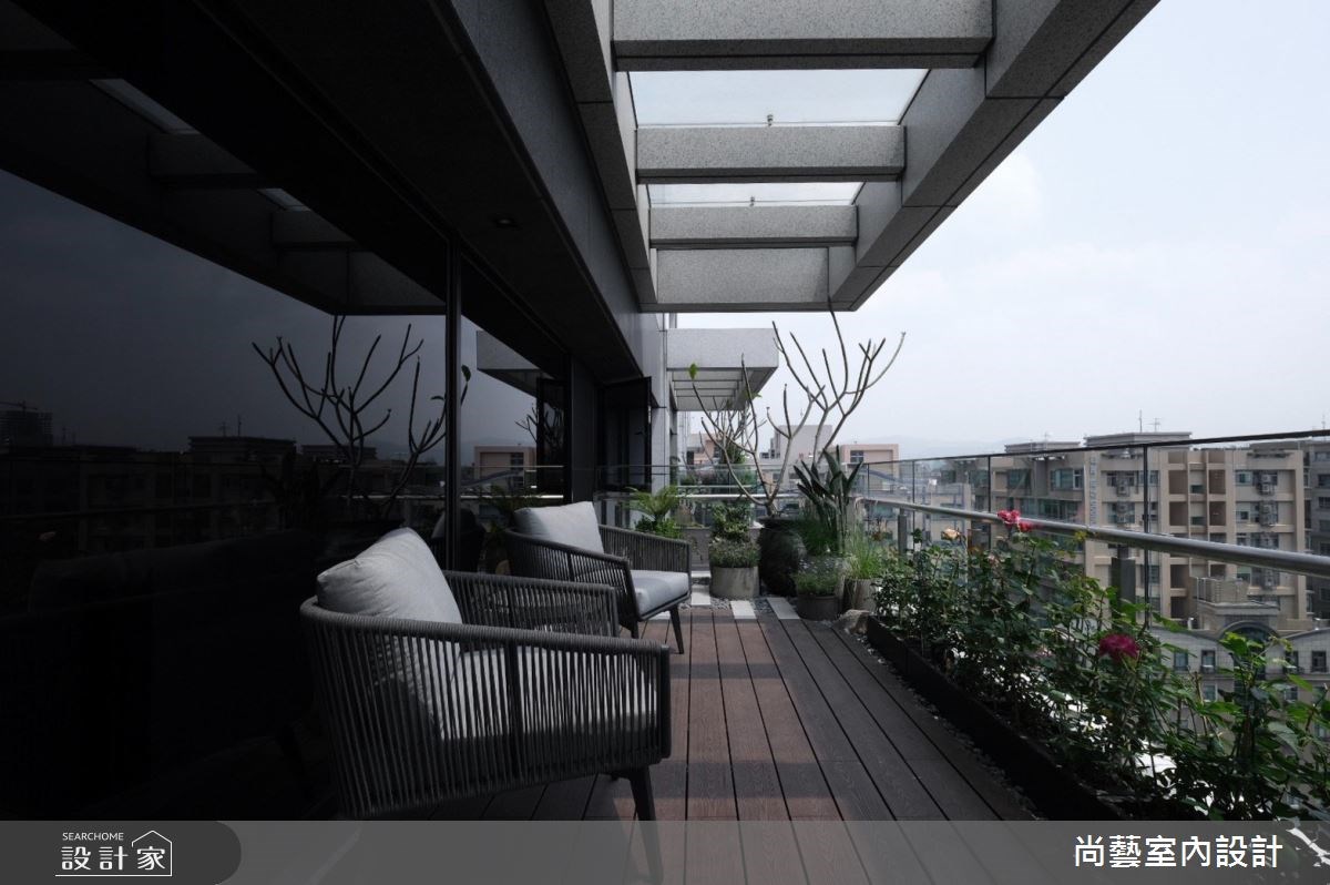 70 坪中古屋為高樓層住宅,豪宅內裝由現代風為主題,