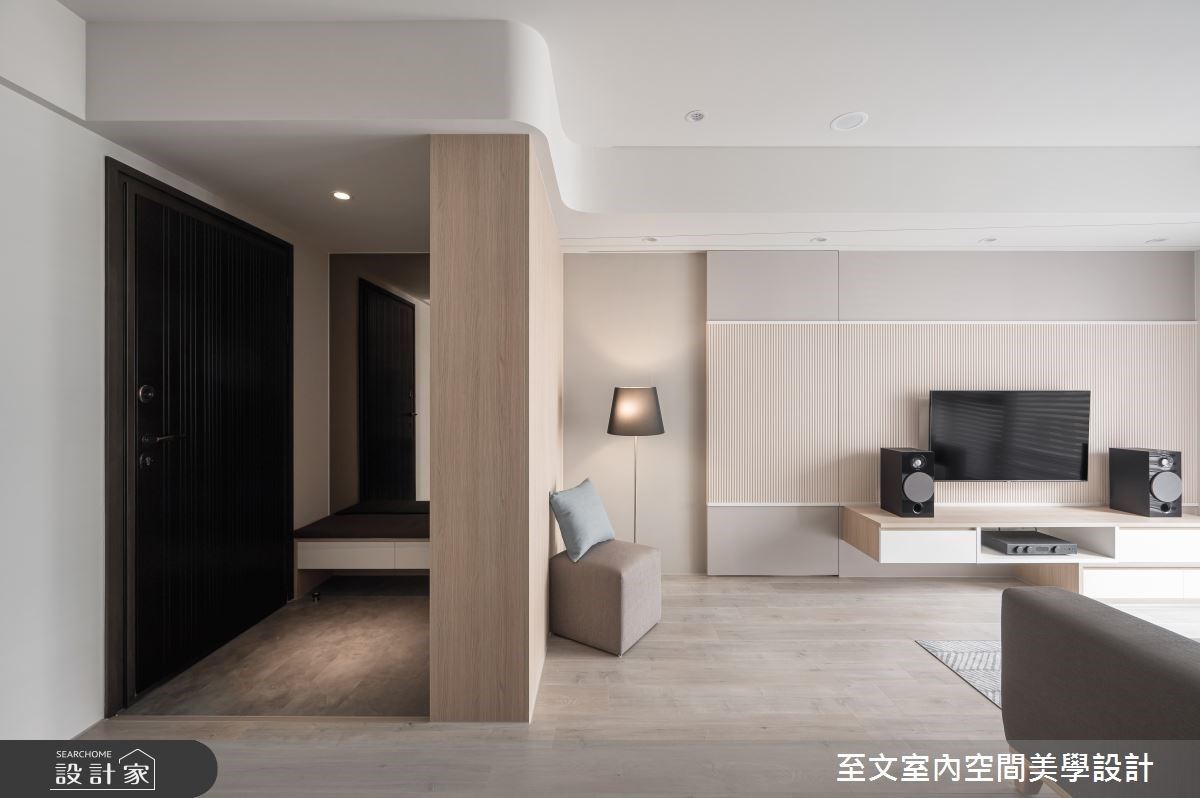 屋主是一對新婚夫妻,喜愛簡約的清新北歐風,設計師在