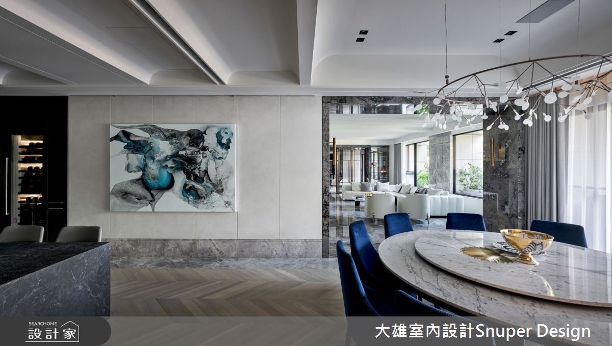200 坪的華麗轉身,演繹的不只工藝美學,更需化解雙拼