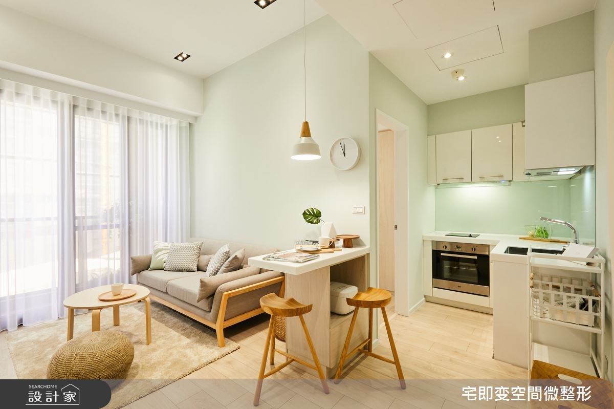 看更多 21.28 坪木質風住宅的美圖。 看更多 21.28 坪木質風住宅的美圖。