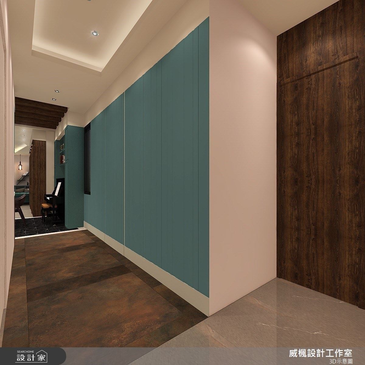 一家四口即將帶著狗狗入住新居,期盼能有足夠的收納空