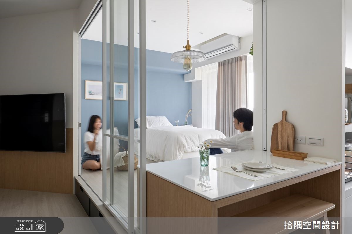 誰說小坪數只能受限於狹隘視野?找對格局一樣能住得舒