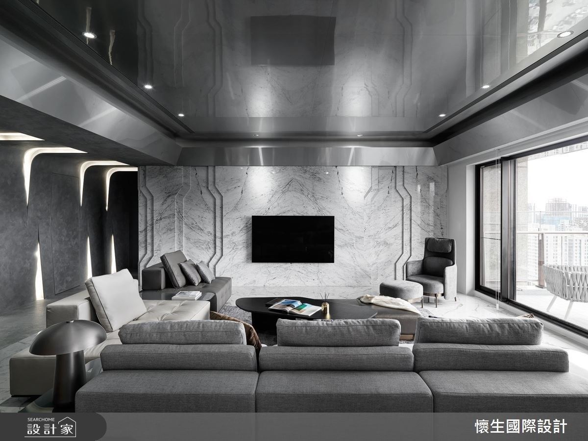 豪宅之所以能展現和諧連貫的磅礴氣勢,往往來自建材的