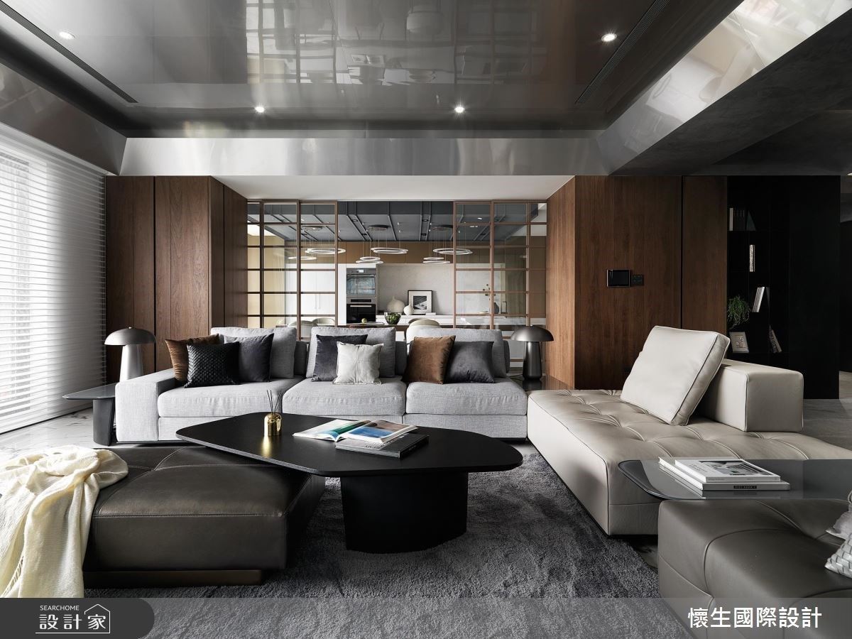 豪宅之所以能展現和諧連貫的磅礴氣勢,往往來自建材的