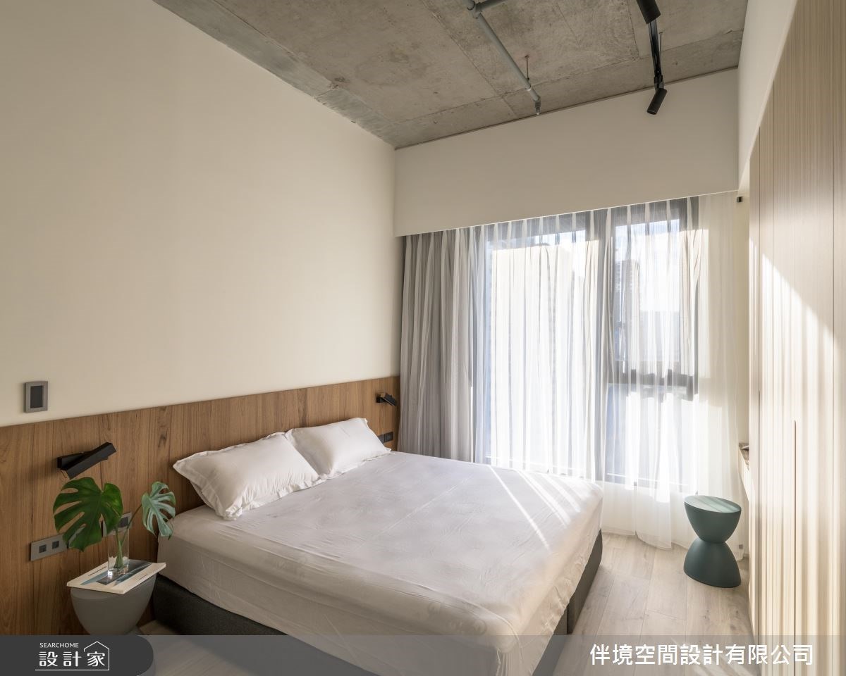 28 坪混搭風住宅的屋主希望空間能夠簡約俐落,並擁有