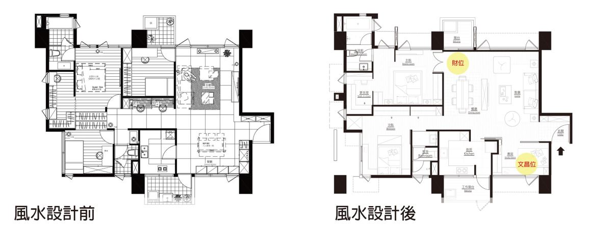 平面圖提供_築夢室內設計。 平面圖提供_築夢室內設計。