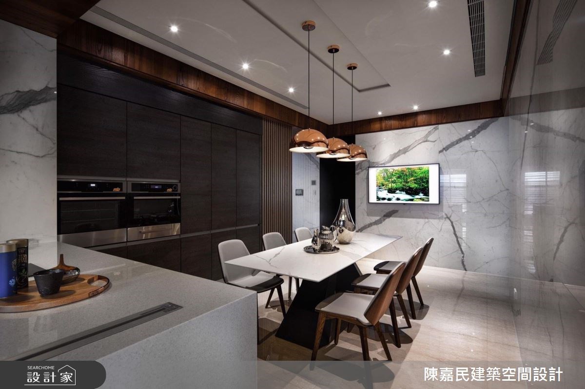 122坪現代風豪宅,屋主是一名愛好攝影與音樂的醫師,