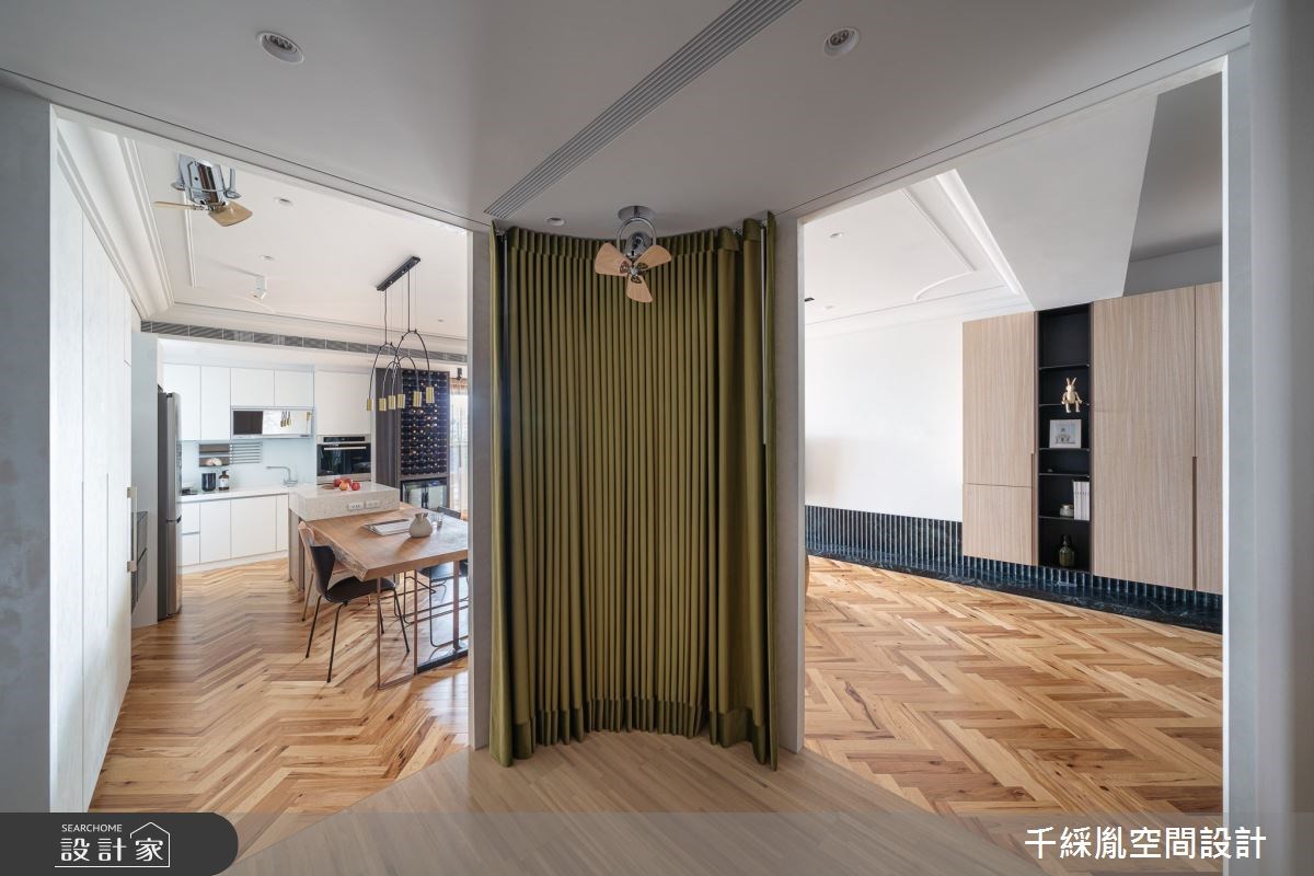 一個人的夢幻生活就在這間32坪混搭風住宅內展開!屋主