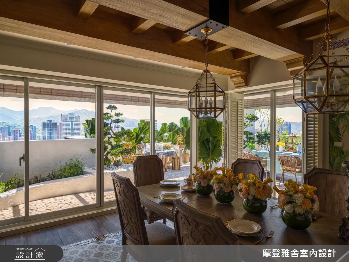 80坪單層住宅,是一對夫妻為了慶祝結婚三十週年的紀念