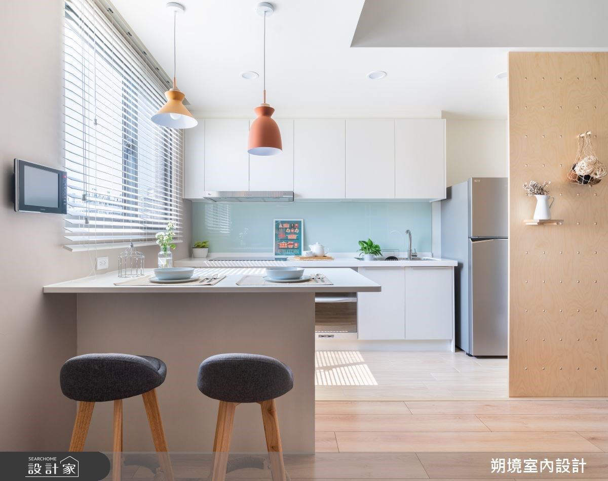 20坪小宅住進屋主一家四口,以北歐風打造親子成長的新