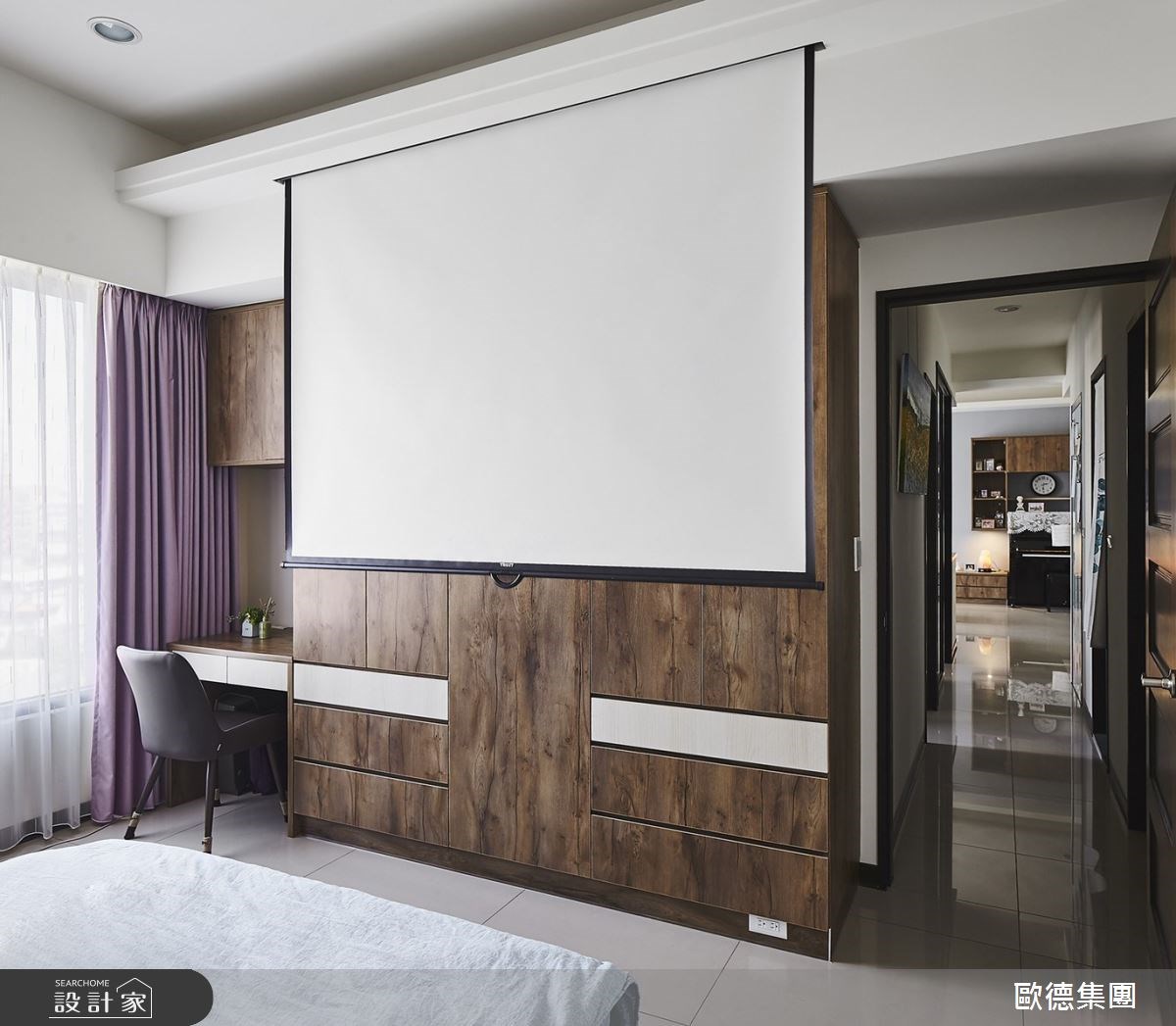 33 坪現代風住宅的屋主,因為環保跟念舊因素,所以希