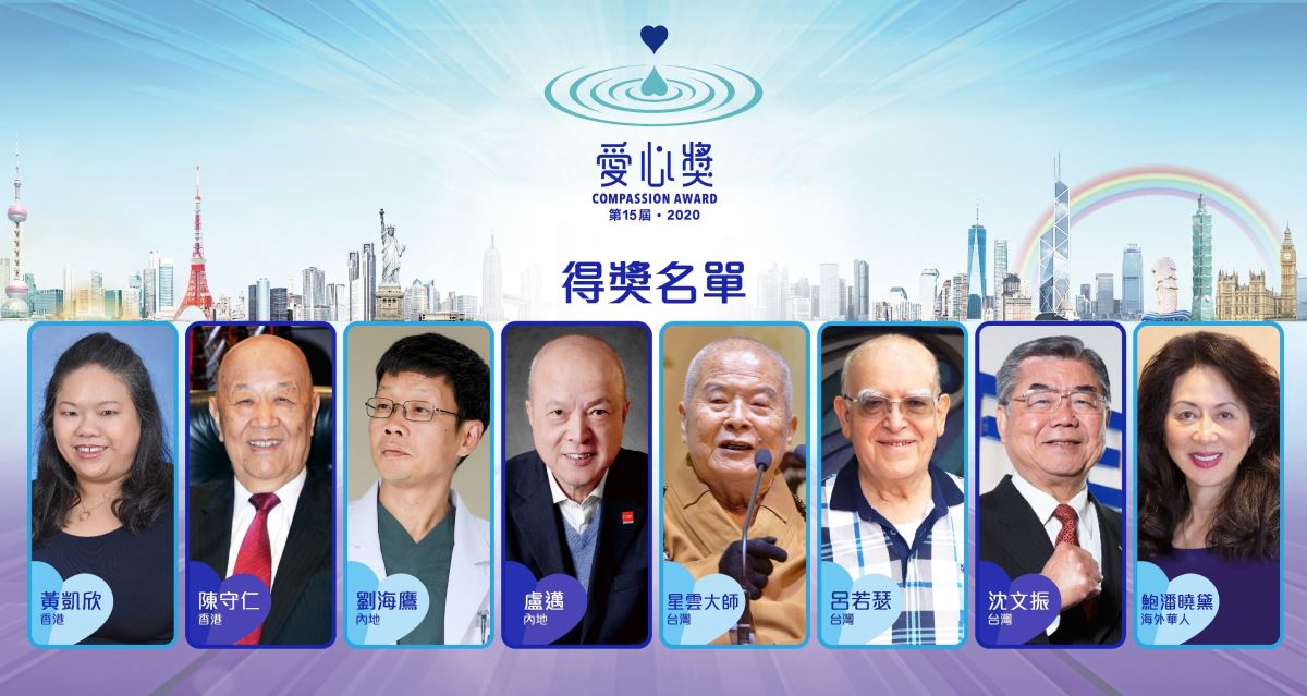 「大愛無疆」。「愛心獎」的甄選範圍按創辦時的規劃,