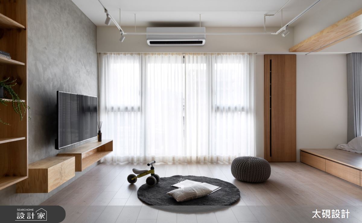 16坪的休閒風住宅, 屋主是一對年輕的夫妻,他們設定