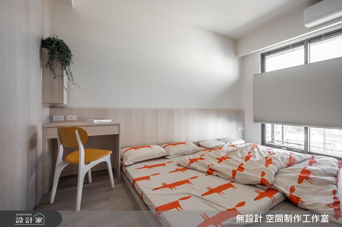 一家四口入住18坪的現代北歐風宅,設計師以北歐風的清